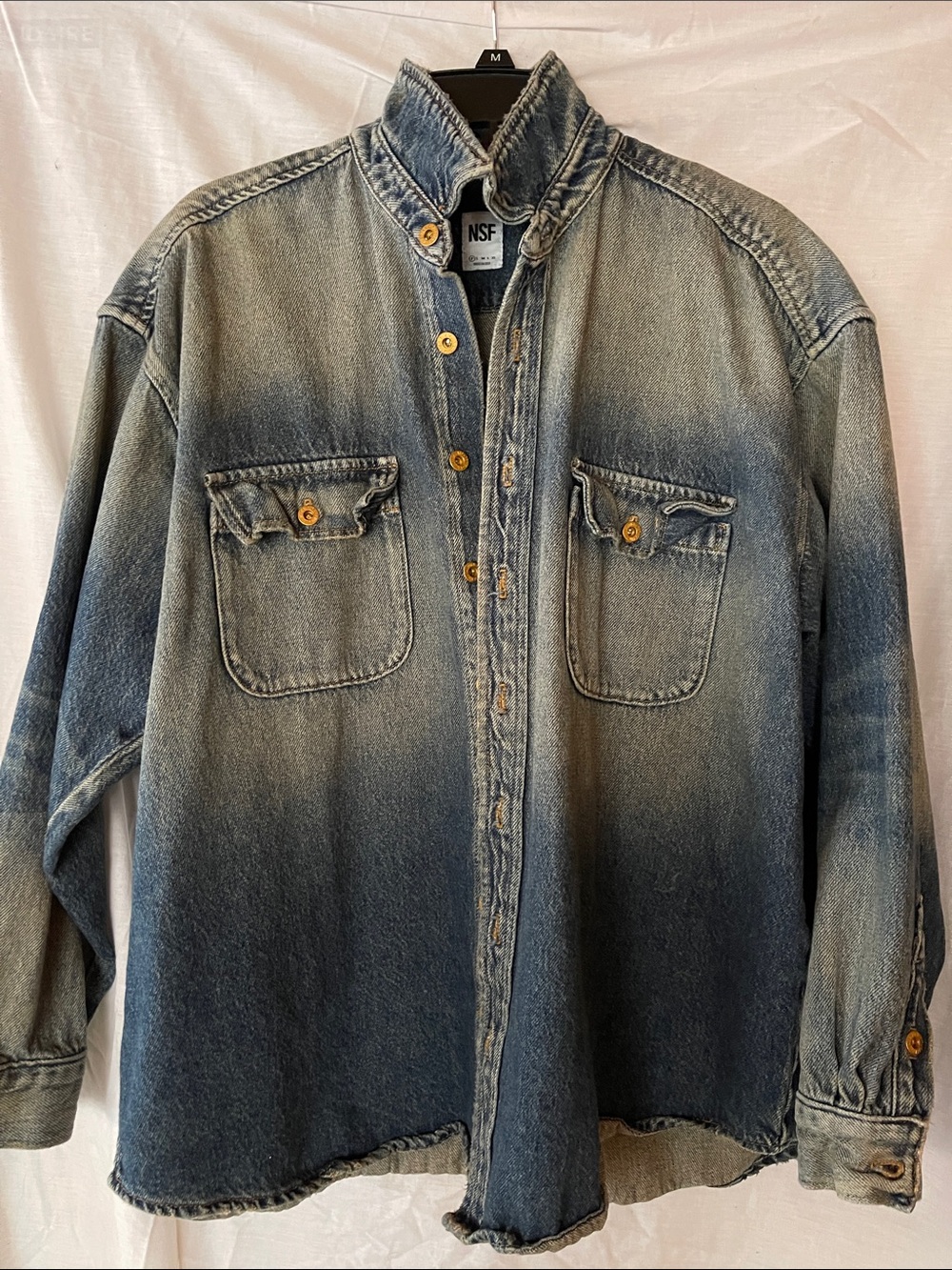 NSF denim shirt jacket